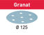 Picture of Abrasive sheet Granat STF D125/8 P150 GR/100
