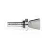 Picture of 57142 Carbide Tipped Solid Surface Top Mount Bowl 14 Deg Angle x 1-1/8 Inch Dia x 1 x 1/2 Shank Router Bit